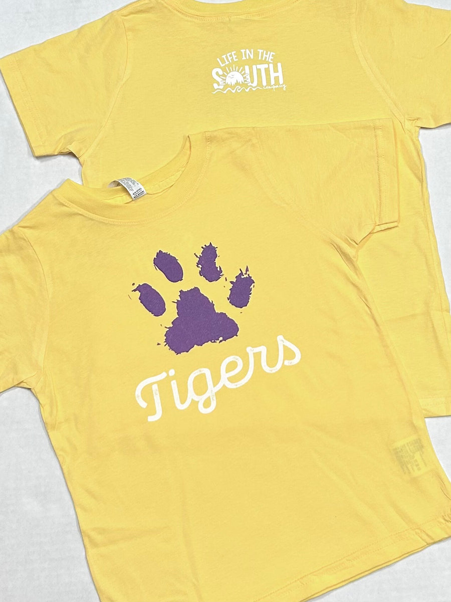 Tiger Paw School Spirit Tigers T-Shirt