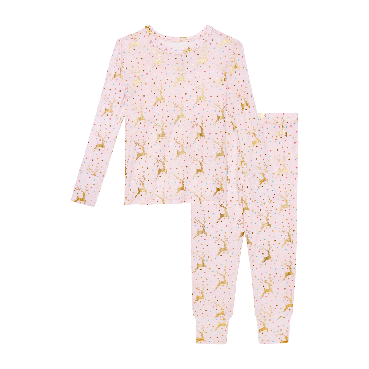 Posh Peanut Babsy fashion Easter 2-PC pajamas 5/6