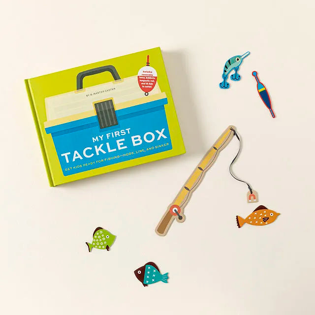 My First Tackle Box (With Fishing Rod, Lures, Hooks, Line, and More!)