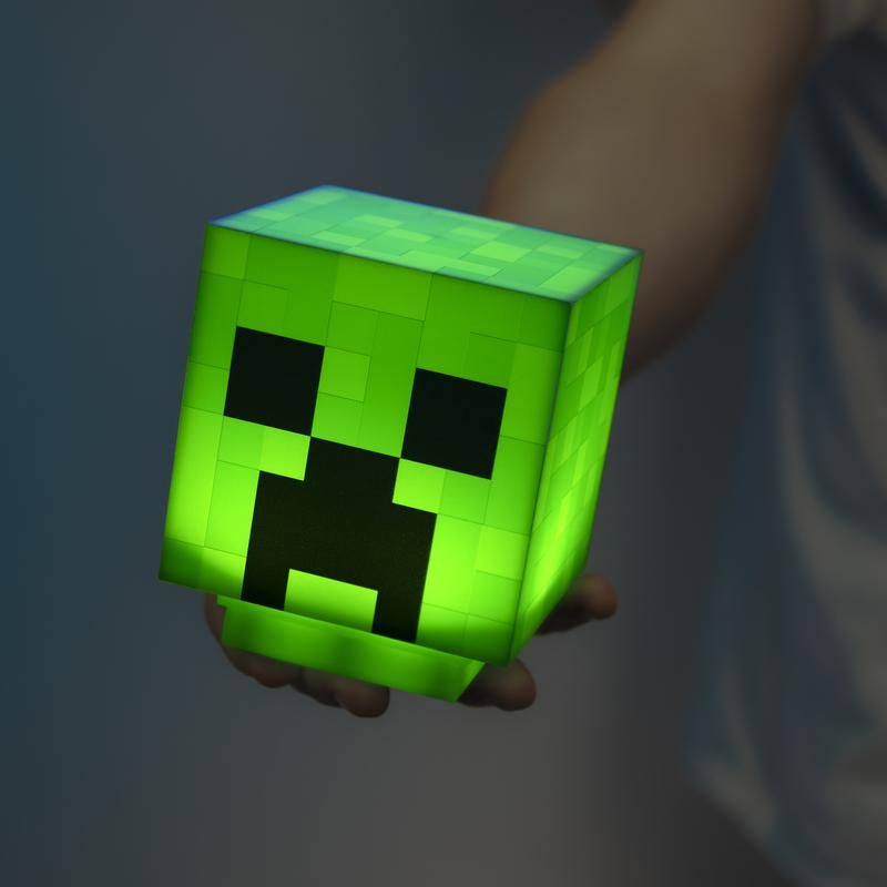 Lampara Minecraft Creeper