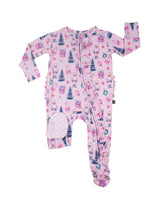 Lev Baby Carol Ruffled Zippered Footie