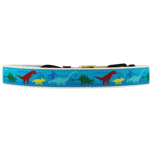 J Bailey Buddy Belt - Dinos on Blue