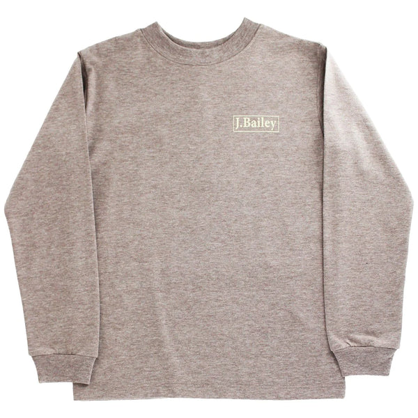 J. Bailey Logo L/S Tee Shirt - Dog on Bark