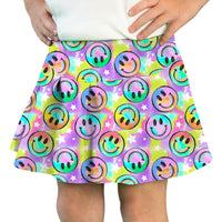 Azarhia Athleisure Smiles and Stars Tennis Skirt