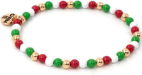 CHARM IT! Christmas Beaded Bracelet