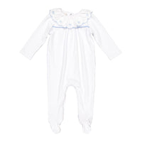 Sal & Pimenta Blue Signature Baby Girl Pajama