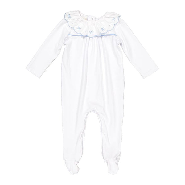 Sal & Pimenta Blue Signature Baby Girl Pajama