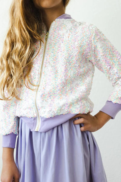 Mila & Rose Sequin Jacket - Unicorn Flip