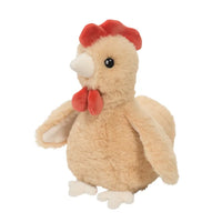 Mini Rickie Soft Gold Plush Chicken