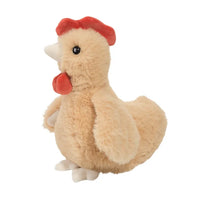 Mini Rickie Soft Gold Plush Chicken