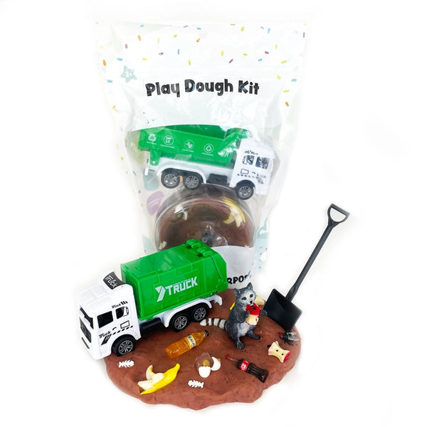 EGKD Garbage Truck Play Dough Kit