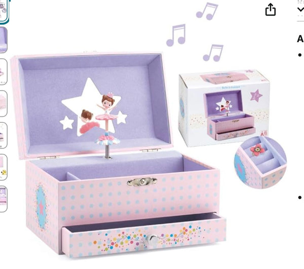 Ballet Musical Jewelry Box