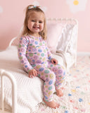 Lev Baby Bamboo Dalia Smiley Pajamas