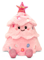 iScream Glitter Pink Christmas Tree Plush