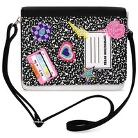 iScream Throwback Mix Composition Notebook Crossbody Purse