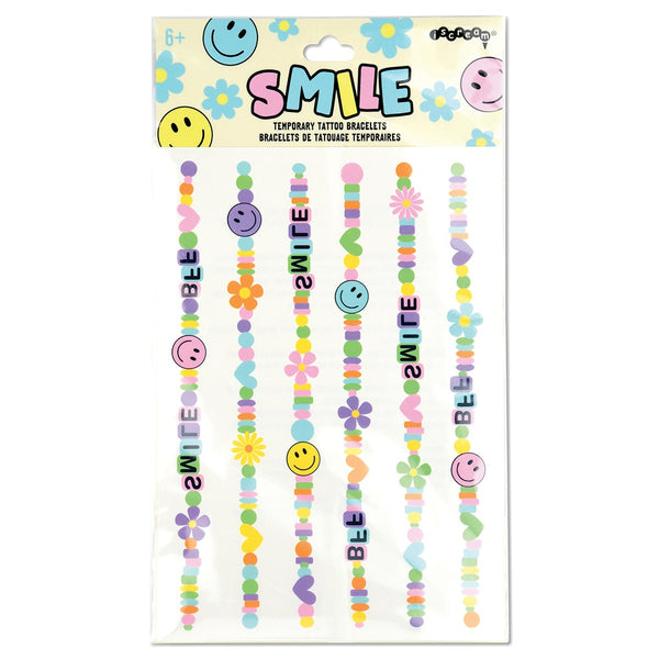 iScream Smile Tattoo Bracelet Set