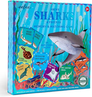 Eeboo Shark & Friends Shiny Memory & Matching Game