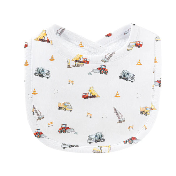 Baby Club Chic Trucks Printed Bib