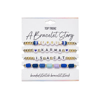 A Bracelet Story - 4Pc Eras Edition Beaded Stretch Bracelets