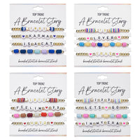 A Bracelet Story - 4Pc Eras Edition Beaded Stretch Bracelets