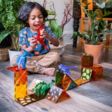 40Pc Magna-Tiles Dinosaur World