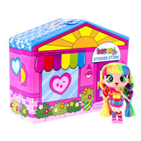 Decora Girlz Sticker Store Playset