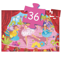 Djeco Ballerina Silhouette Puzzle