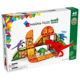 40Pc Magna-Tiles Dinosaur World