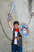 Great Pretenders Captain Skull Pirate Shield