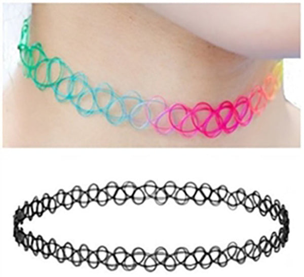 Tattoo Choker Necklace