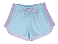 Set Athleisure Annie Shorts -  Cool Mint/Petal Purple/Pink