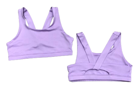 Honesty Athleisure Sports Bra - Purple