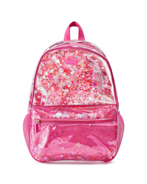 Packed Party Sweet Tart Clear Confetti Backpack