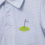 Trotter Street Kids Embroidered Golf Polo