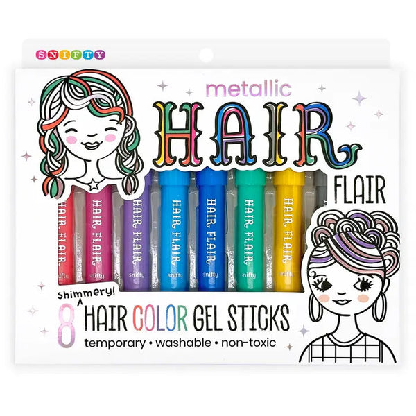 Hair Flair Color Gel Sticks - Metallic