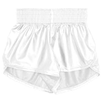 Azarhia White Metallic Steph Shorts