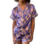 Blended Spirit Tiger Print 2Pc Silky Pajamas