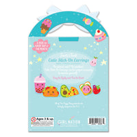 32 Pair Girl Nation Cutie Stick-On Earrings: Sweets & Treats