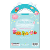 32 Pair Girl Nation Cutie Stick-On Earrings: Sweets & Treats