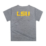 Tigers Dripping Helmet Grey Tee Shirt