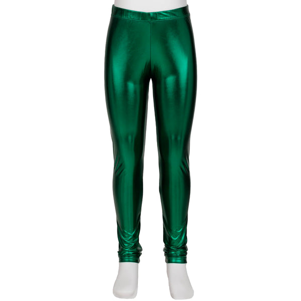 Green Shiny Leggings - Etsy UK