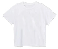 Azarhia Solid Boxy Tee - White