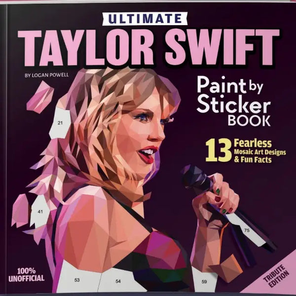 Ultimate Taylor Swift Paint by Sticker Activity Book