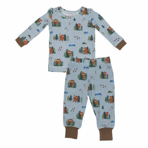 2Pc Angel Dear Big Foot Loungewear Set