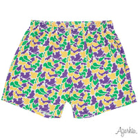 Azarhia Mardi Gras Camo Billy Shorts