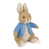 6.5" Peter Rabbit Knit Plush Bunny