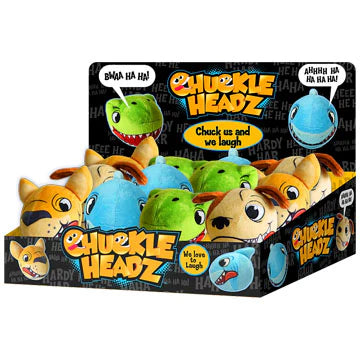 Chuckle Heads (Assorted) Noise Making Toss Balls