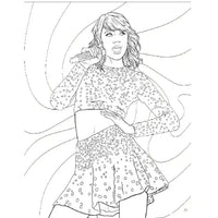 Taylor Swift Coloring & Activity Book