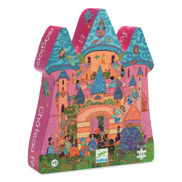 Djeco Fairy Castle Silhouette Puzzle