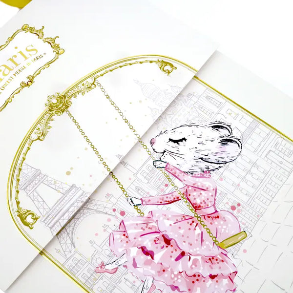 Claris The Chicest Mouse in Paris Colouring Set